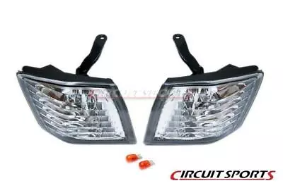 Circuit Sports Front Clear Corner Lights For 97-98 Nissan 240SX Silvia S14 Kouki • $67.50