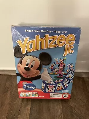 Mickey Mouse Clubhouse Yahtzee Jr  2007 - Parker Brothers - Complete • $14.99