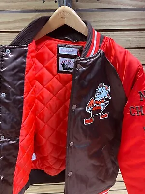 Cleveland Browns Jacket Very Rare & Unique Throwback • $299