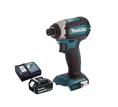 Makita DTD153Z 18V Brushless Impact Driver With 1 X 5.0Ah Battery & Charger • £182