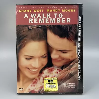 A Walk To Remember (DVD 2002) Brand New Factory Sealed Shane West Mandy Moore • $4.99