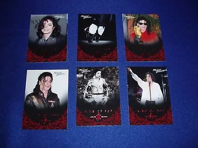  Michael Jackson 2011 Panini 6 Mint Cards & 1 Wrap (D) • $2.75