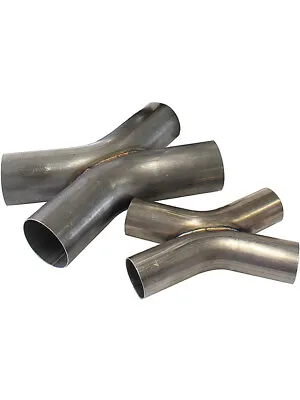 Aeroflow Stainless Steel Exhaust X-Pipe 3 Inch O.D 45 Degree Bends (AF9508-3000) • $121.79