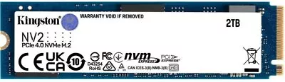 Kingston NV2 2TB PCIe Gen4 NVMe M.2 SSD • £109.68