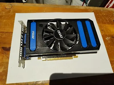 N550GTX-TI-MD1GD5 - MSI Nvidia GeForce GTX 550 Ti 1GB GDDR5 192-Bit PCI Express  • $20