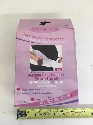 Gabrialla Elastic Maternity Support Belt (Medium Support) 2X-Large Beige • $31.88