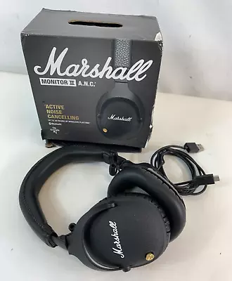 NEW Marshall Monitor II ANC Active Noise Cancelling Wireless Over-Ear Headphones • $37