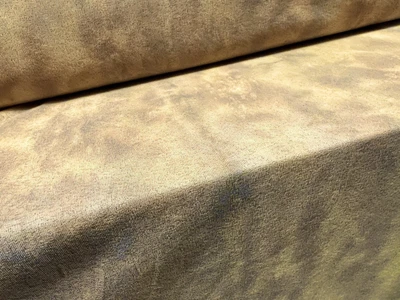 £5.99 • Buy Thick & Thin Stretch Spandex Jersey Fabric, Per Metre - Smudge Print - Cream