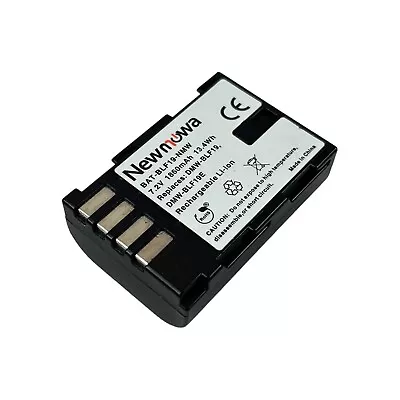 Newmowa Panasonic DMW-BLF19E DMW-BLF19 Digital Camera Li-ion Battery Pack 2 • £12.99