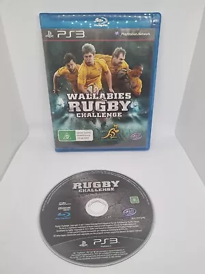 PS3 Game | WALLABIES Rugby Challenge | Sony Playstation 3 | No Manual | Tested • $6.20