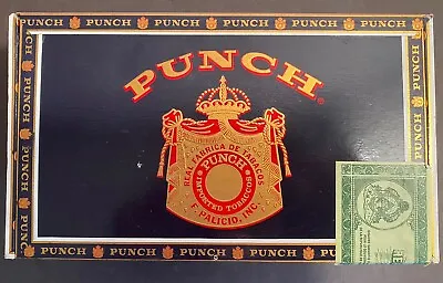 Vintage Empty Punch Cigar Box • $14.99