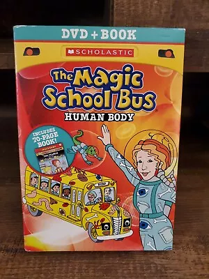 The Magic School Bus: Human Body DVD + Book Scholastic • $10