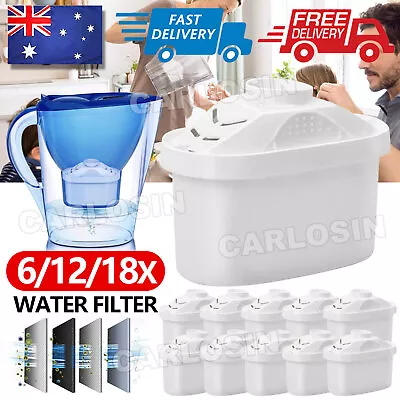 6- 18 Pack For BRITA Maxtra Plus Water Filter Jug Replacement Cartridges Refills • $21.85