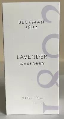 Beekman 1802 Fragrance LAVENDER 3.1 Oz Eau De Toilette • $22.50