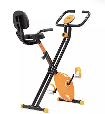 NEW CitySports Magnetic Resistance Exercise Bike Foldable LCD Adjustable Seat UK • £97.99