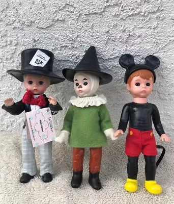 Madame Alexander Dolls (Lot Of 3) McDonalds Mad Hatter Disney Boy Scarecrow • $9.99