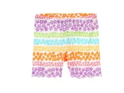  NWT  Gymboree Girl's Butterfly Blossom Floral Flower Bike Shorts Size: 12-18 M • $11.99