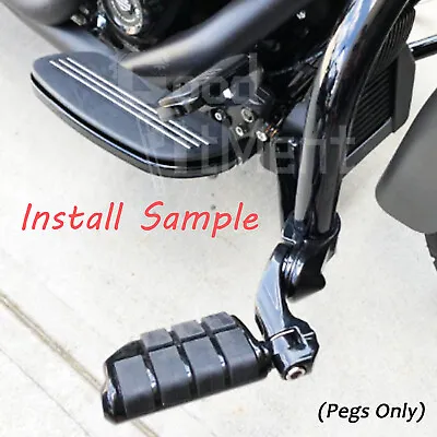 Motorcycle Highway Foot Pegs Pedals Crash Bar For Harley Touring Chopper 1-1/4  • $35.12