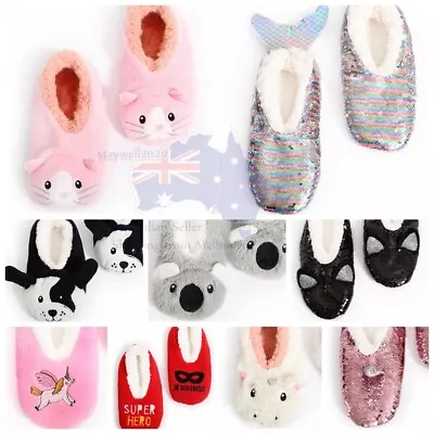$19.99 • Buy Splosh Kids Toddler Adults Animal Pairable NonSlip Soft Slipper Slumbies BABY 