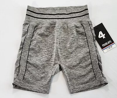 Four Laps Shorts Women's Size XS/S Grey Heather Compression Biker Aero Seamless • £27.84
