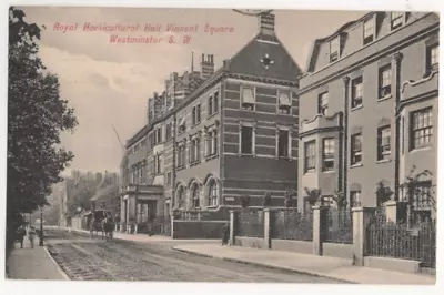 London SW Royal Horticultural Hall Vincent Square Charles Martin 1907 Postcard • £6