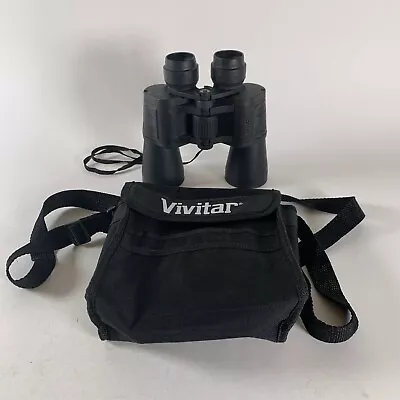 Vivitar Binoculars 7x50 With Coated Optics And Carry Case                    B-K • $24.99