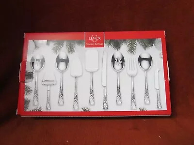 Lenox Holiday 10 Piece Serving Set Stainless Flatware Brand New In Plastic • $69