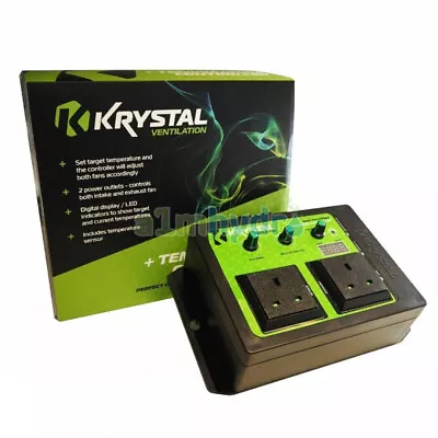 Krystal Twin Speed Thermostatic Fan Speed Controller • £40