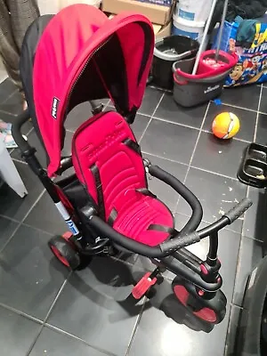 SmarTrike 5502202 Recliner 4 In1 Ride On Baby Tricycle - Red • £60