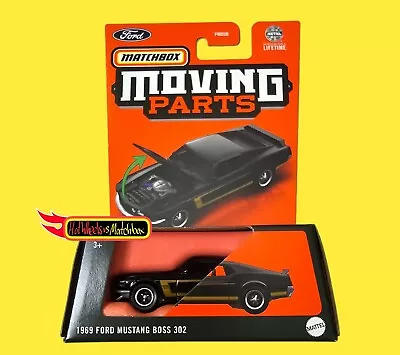 Matchbox 1969 FORD MUSTANG BOSS 302 MOVING PARTS M CASE 2024 • £6.99