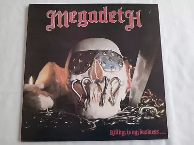 Megadeth - Killing Is My Business -  LP -  Brazil - 1985/ 1990 - VG+/NM -  Rare • $49.90