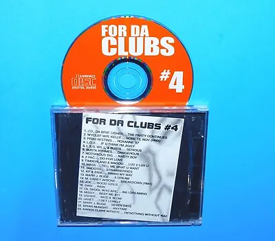 For Da Clubs #4--90's Hip-hop/ R&b Mix Cd--lox Notorious B.i.g. Mary J. Blige • $7.99