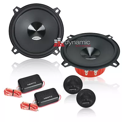 Hertz DSK 130.3 Dieci Series 5-1/4  2-Way Component Car Audio Speakers Comp NEW • $179.99