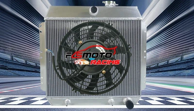 $230 • Buy Aluminum Radiator+FAN For 1949-1954 Chevrolet Cars V8 Conversion 49 50 51 52 53
