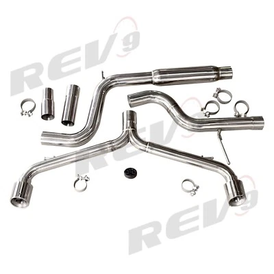 $385 • Buy Rev9 Flowmaxx Straight Exhaust Muffler For Vw Golf Gti 2.0l Mk8 2022+