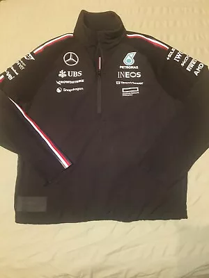 2024 1/4 Zip Mercedes AMG F1 Sweater XL • £200