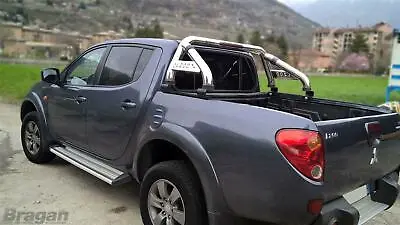 $1927.68 • Buy Roll Bar + Light + Long Bed Tonneau Cover + Spots For Mitsubishi L200 05-15