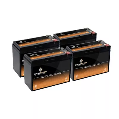 12V 10AH SLA Battery For Razor MX350 V1-8 / Rebellion Chopper V7-8 / Bella - 4PK • $86.90