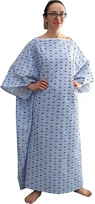 £21.75 • Buy 10XL Hospital Hospital Gown With Tie Back Oversized Bariatric Hospital Gown