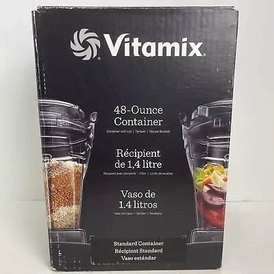 Vitamix Wet Standard Container Ascent Venturist Series 48oz Tamper Recipe BookNw • $94.99