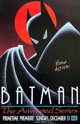 KEVIN ALTIERI Rare BATMAN THE ANIMATED SERIES Art Print 11x17 SIGNED Last TWO • $29.99