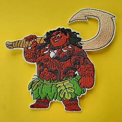 Disney Maui Moana Hawaii Ocean Embroidered AppliquÉ Patch Sew Or Iron On  • £1.75