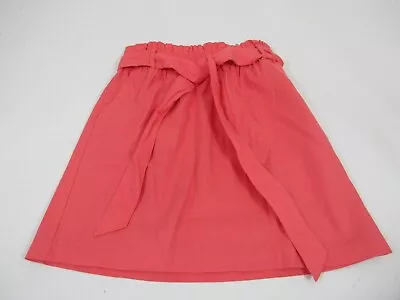 J.Crew Women's Mid-Rise Size M Pink Cotton Short Skirt • $19.99