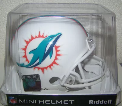 Miami Dolphins NFL VSR4 Style Replica Mini Football Helmet Riddell • $39.88