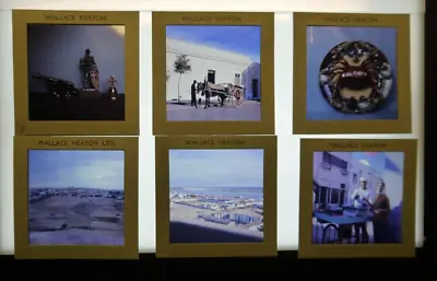 6 X Vintage 6x6 Colour Transparancies - Malta 1968 (in Wallace Heaton Mounts) • £9.99