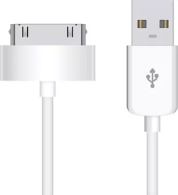 Apple IPad Adapter & 3m Cable 12W USB Charger 2 Pin & 3 Pin For IPhone 6 4S 5 5S • £4.99