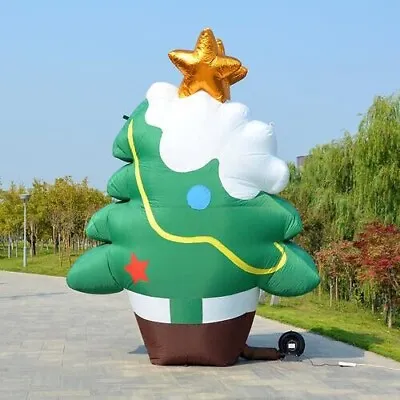 6.5 Ft. Christmas Tree Inflatables Outdoor Yard Lawn Garden Blow Up Decoration • $49.99