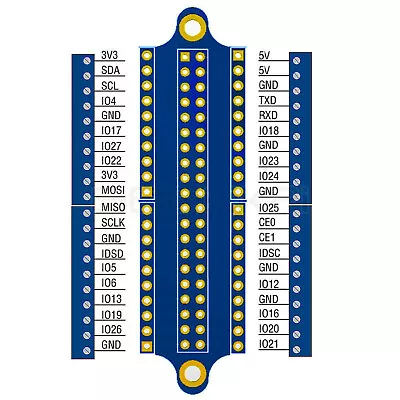 DIY Mini Terminal Hat Expansion Board For Raspberry Pi 4B/3B+/3B/2B/Zero/Zero W • $20.89