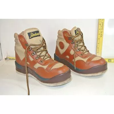 Hodgman Lakestream Wadding Felt Sole Boots Size 9 • $22.50