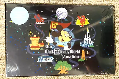 Disney Parks Walt Disney World Vacation PHOTO ALBUM Mickey Mouse NEW • $26.95